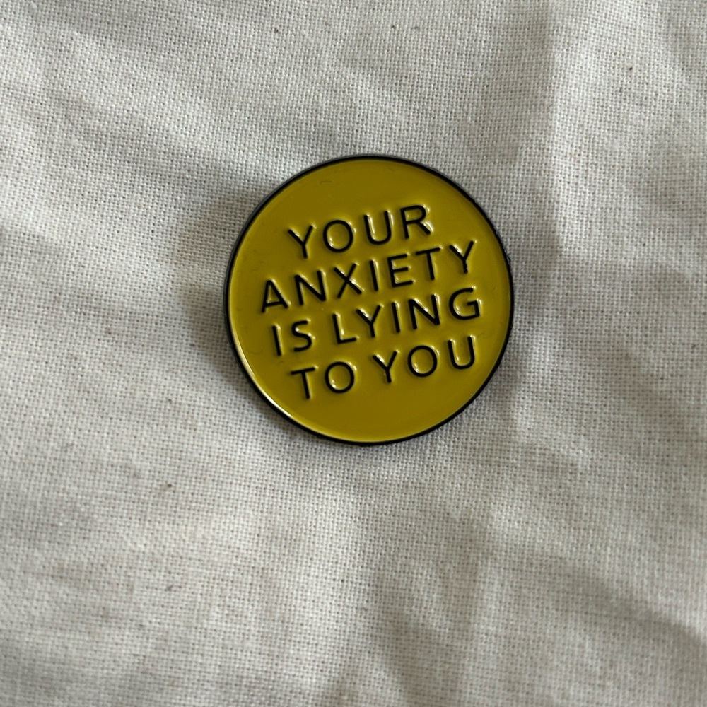 Motivational Enamel Pin